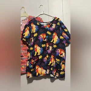 Disney Scrub Top - The Lion King
